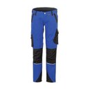Planam 6412 Norit Damen Bundhose, kornblumenblau/schwarz, 46