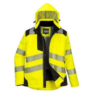 Portwest PW382Ybrxs Hi-Vis Damen Winterjacke, gelb/schwarz, Gr��e: Xs