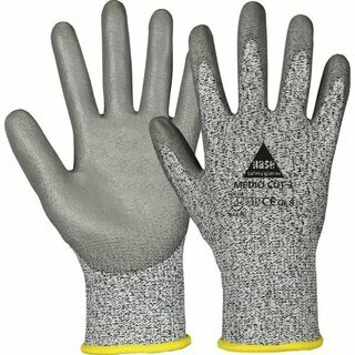 Hase Montagehandschuh 508430 Medio Cut 3, Gr��e 10, grau