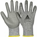 Hase Montagehandschuh 508430 Medio Cut 3, Gr��e 7, grau
