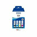 Epson Tinte C13T00P640 104, Farben: schwarz, cyan,...