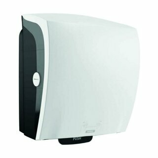 Katrin System Handtuchrollenspender 82094, f�r System-Papierhandtuchrolle, wei�