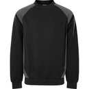 Fristads 7148 Sweatshirt GSM, schwarz/grau, Gr��e: XS