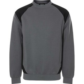 Fristads 7148 Sweatshirt GSM, grau/schwarz, Gr��e: 2XL