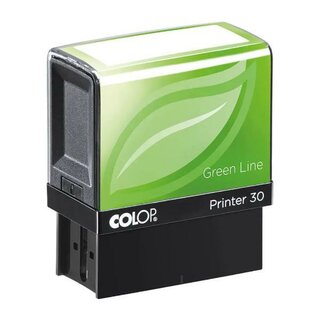Colop Printer 30 Green Line mit Gutschein, selbstf�rbend, 5 Zeilen