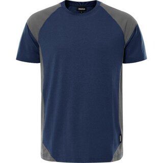 Fristads 7046 T-Shirt GTM, magenta/grau, Gr��e: 2XL