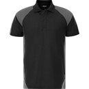 Fristads 7047 Poloshirt GPM, schwarz/grau, Gr��e: M
