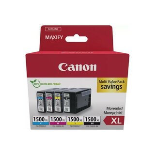 Canon 9182B010 Tinte PGI-1500XL Multipack, bis zu 1200...