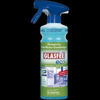 Dr Schnell 987 GLASSFEE ECO Schnellreiniger  Flaschen mit Spr�hkopf  500ml