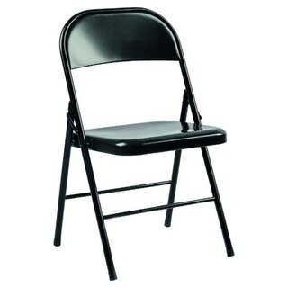 Besucherstuhl F 10 Klappbar Schwarz, 4 St�ck