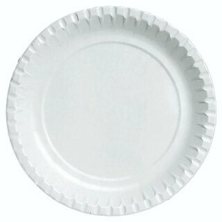 Duni Pappteller Economy  D 22 cm  wei�  100 St�ck