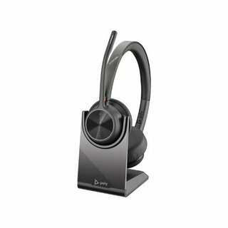 Poly Voyager 4320 USB-C UC Stereo Headset mit Stand