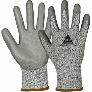 Hase Mediocut5 Handschuh PU, Gr��e: 8, 1 Paar