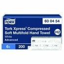 Tork 60054 komprimiertes Handtuch, 6x200 St�ck