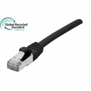 Dacomex 854552 Patchkabel Cat. 6A, 5 m, schwarz