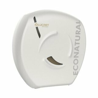 Lucart EcoNatural Flow Jumbo Toilettenpapierspender 892518, wei�
