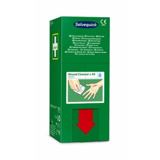Salvequick Wundreinigungst�cher 3227, 40 T�cher a 11 x 12cm