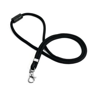 Durable Textilband rPet 824101, mit Karabiner, schwarz, 10 St�ck
