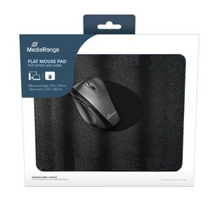 MediaRange MROS253 Mauspad, 250�x�220�x�3�mm, schwarz