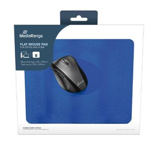 MediaRange MROS254 Mauspad, 250�x�220�x�3�mm, blau
