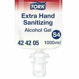 Tork 424205 Extra Desinfizierende Hand Alkohol Gel, S4, 1L, 6 St�ck