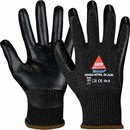 Hase Genua Nitril Black Schnittschutzhandschuh, Gr��e: 8,...