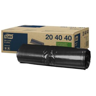 Tork Abfalls�cke 204040, 5L, B3, schwarz, 1000 St�ck