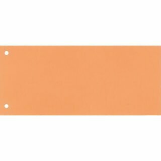Neutral Trennstreifen 10,5x22,5cm, orange, 100 St�ck