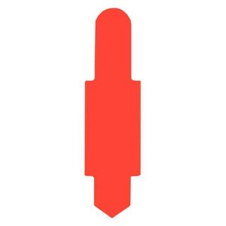 Elba Stecksignale 80519, rot, 100 St�ck