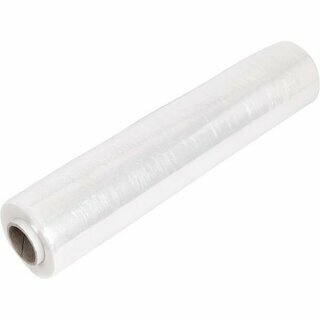 PE-Stretchfolie 50cmx300m, 23my, wei�, 6 St�ck