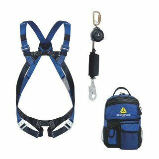 Delta Plus WDE011930 Auffang-Set Hubarbeitsb�hne EN 363, Gr��e: S-L