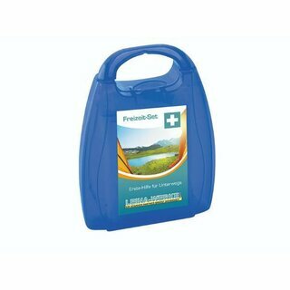 Leina 51010 Erste-Hilfe Box FREIZEIT, blau