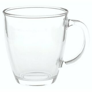 Glastasse, 387 ml, 6 St�ck
