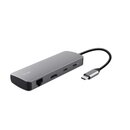 Trust 25672 Dalyx Multiport-Adapter aus Aluminium, USB-C,...