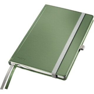 Leitz Notizbuch Style A5 kariert - 44861 - Hardcover - 80 Blatt - gr�n