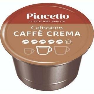 Piacetto Caffee Crema Kapseln f�r Cafissimo, 96 x 8,5g