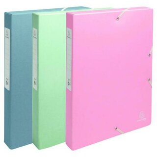 Archivbox Exacompta 59339E, A4, 4 cm, Farben sortiert, 8 St�ck