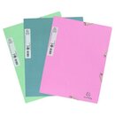 Sammelmappe Exacompta 55239E, Eckspanner, 3 Klappen, A4,...