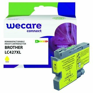 Wecare Tinte kompaibel mit Brother Lc427Xl Gelb