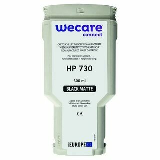 Wecare Tinte kompaibel mit Hp 730 Schwarz