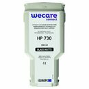 Wecare Tinte kompaibel mit Hp 730 Schwarz