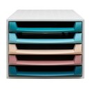 Exacompta Schubladenbox 221606D, The Box, Skandi, 5...