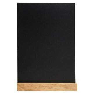 Exacompta Tischtafel A4 in Schieferoptik 84240D, 210x52x297 mm, schwarz