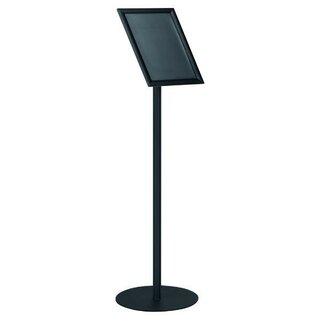 Bi-Office Infost�nder, A3, Aluminium, schwarz