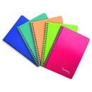 Polycolor Notizbuch, liniert, A5, Farben sortiert, 5 St�ck