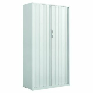 Jalousieschrank mit Boden, 100 x 45 x 174 cm
