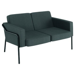 Paperflow Medso 2-Sitzer-Sofa Classic Stoff, Gr��e: L, anthrazit