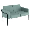Paperflow Medso 2-Sitzer-Sofa Classic Stoff, Gr��e: L, grau