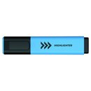 Textmarker, Keilspitze, Blau