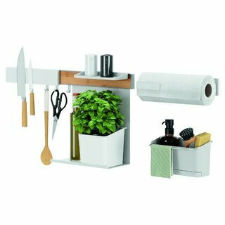 Tesa KITCHEN K�chenorganizer Kombi-Set XL, 14 x 86.5 x 34 cm, wei�